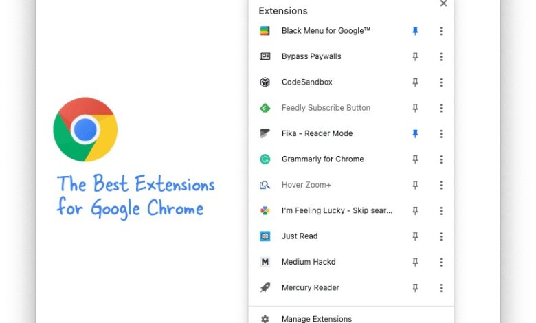 افضل اضافات جوجل كروم Chrome